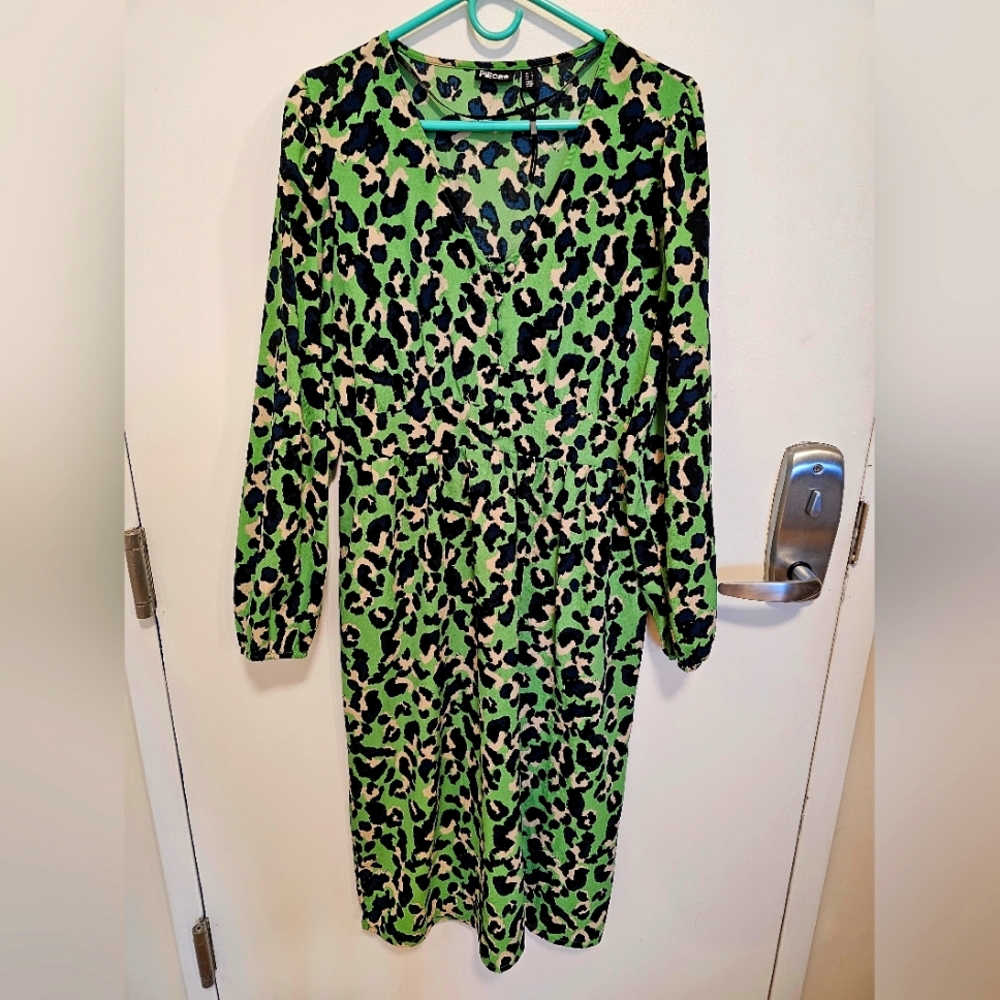 Animal print dress